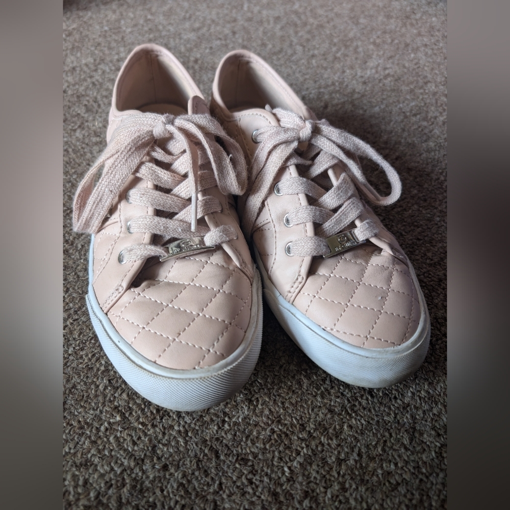 Pink quilt detail G by GUESS shoes 8 1/2 size